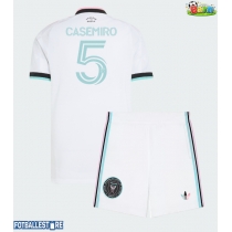 Inter Miami Casemiro #5 Tredjedraktsett Barn 2026-27 Kortermet (+ Korte bukser)